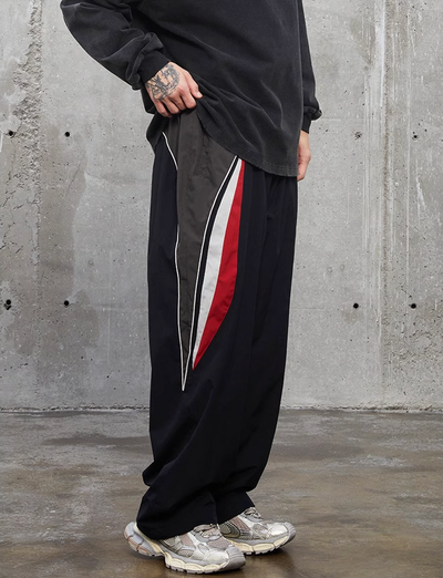 F2CE Contrasting Color Sports Pants