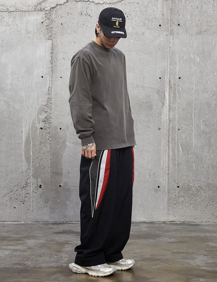 F2CE Contrasting Color Sports Pants
