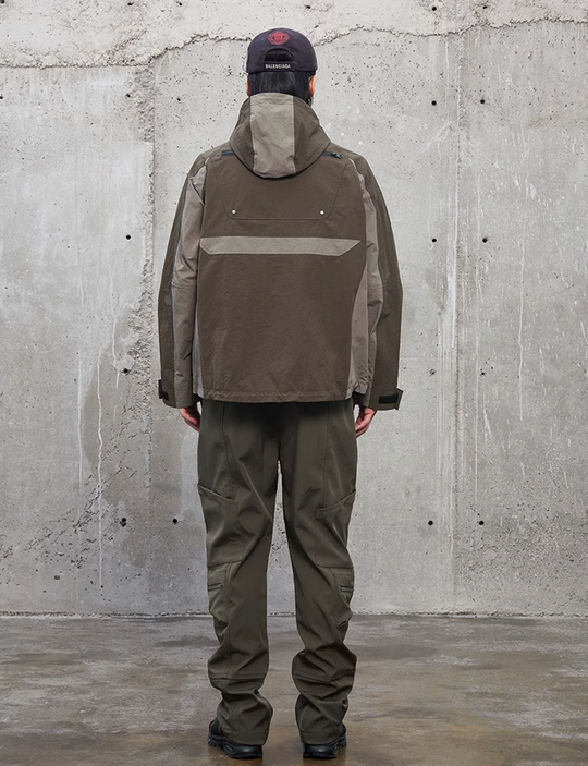 F2CE Functional Pockets Workwear Leg Zipper Pants