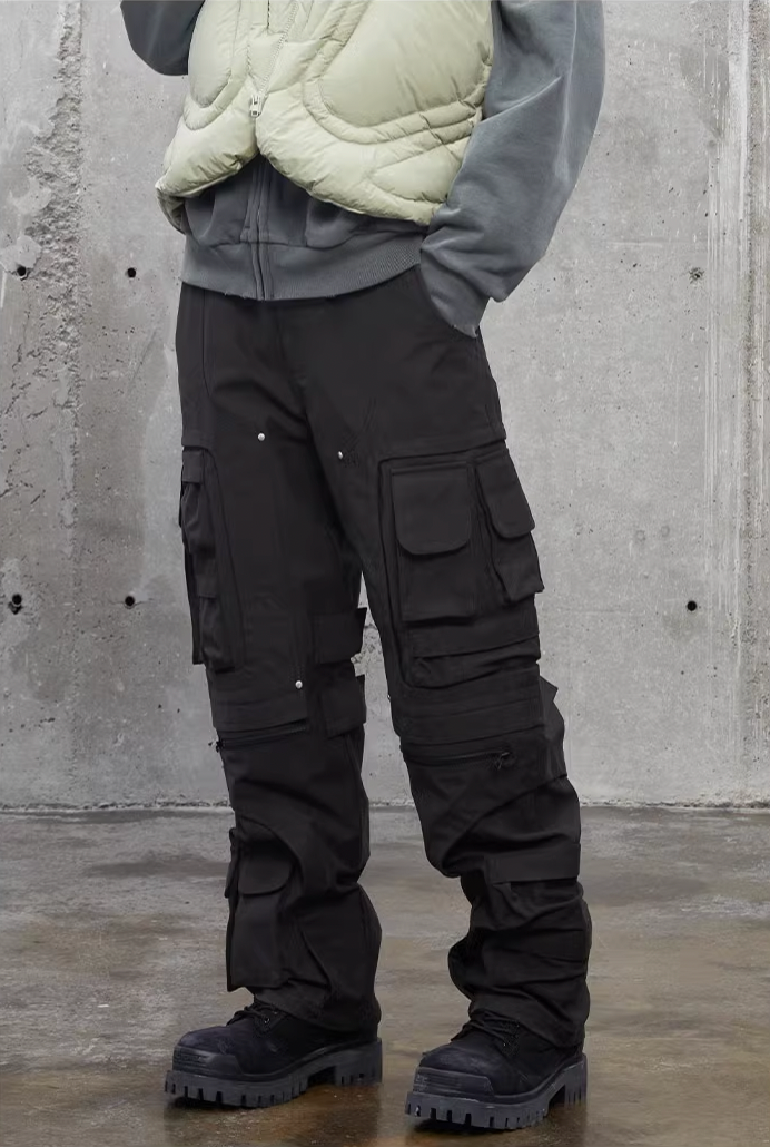 F2CE Double Nylon Multi Pockets Work Pants