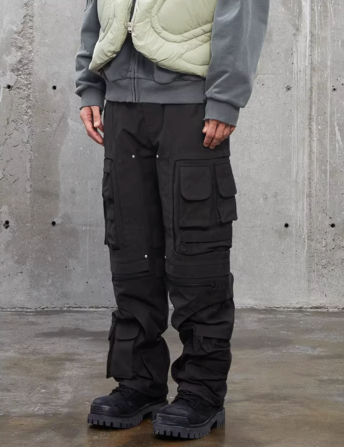 F2CE Double Nylon Multi Pockets Work Pants