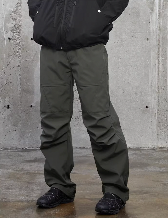 F2CE Nylon Knee Pleats Paratrooper Pants