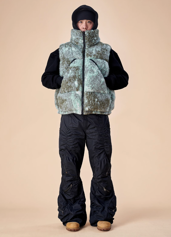 EVILKNIGHT(EK) Wool Jacquard Brushed Vest