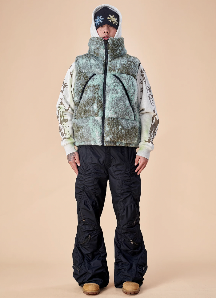 EVILKNIGHT(EK) Wool Jacquard Brushed Vest