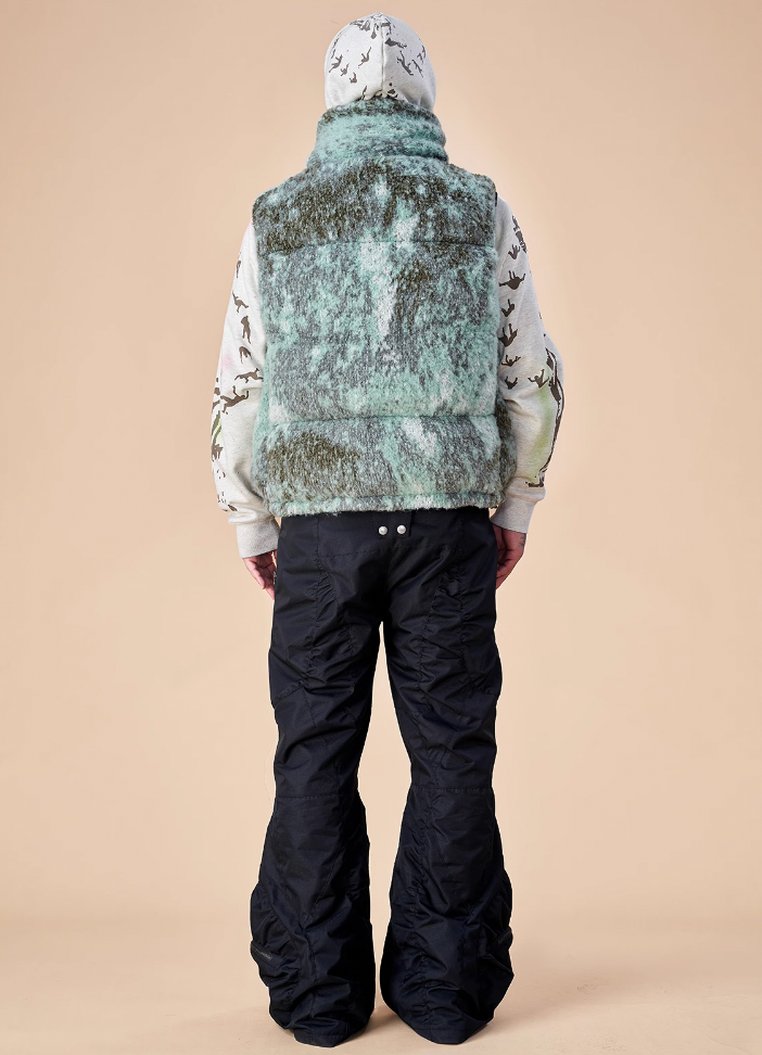 EVILKNIGHT(EK) Wool Jacquard Brushed Vest