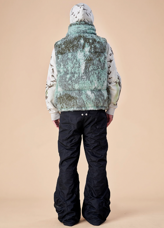 EVILKNIGHT(EK) Wool Jacquard Brushed Vest