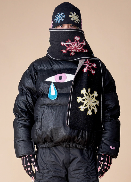 EVILKNIGHT(EK) Cry Eye Embroidery Jacket