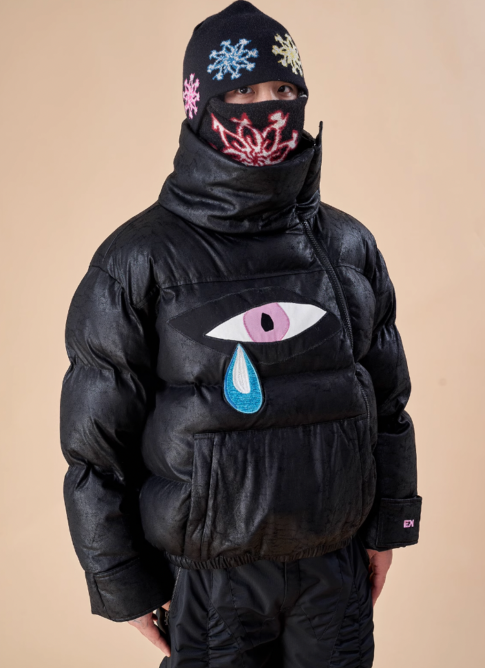 EVILKNIGHT(EK) Cry Eye Embroidery Jacket