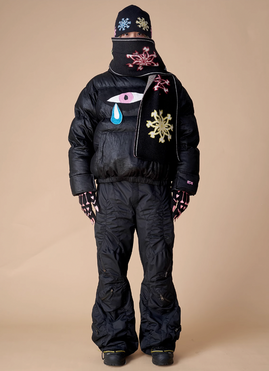 EVILKNIGHT(EK) Jacquard Versatile Warm Scarf