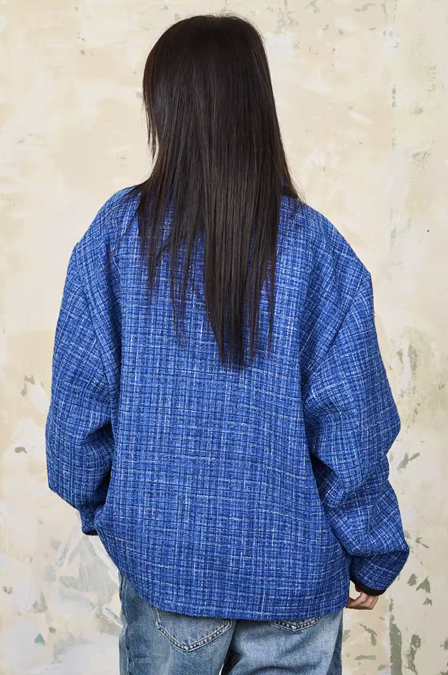 Harsh and Cruel Tweed Pockets Jacket