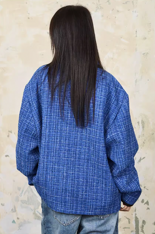 Harsh and Cruel Tweed Pockets Jacket