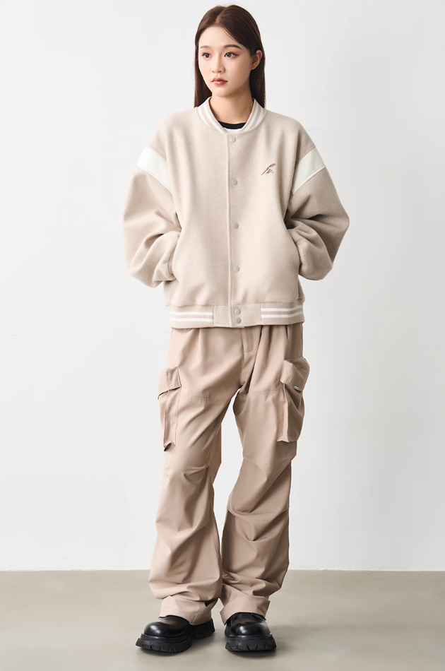 Harsh and Cruel Multi Pocket Knee Pleated Trousers