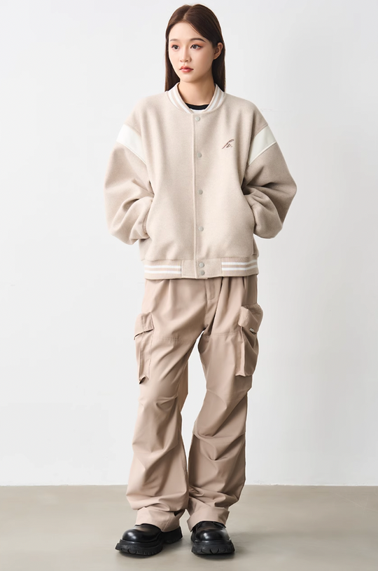 Harsh and Cruel Multi Pocket Knee Pleated Trousers