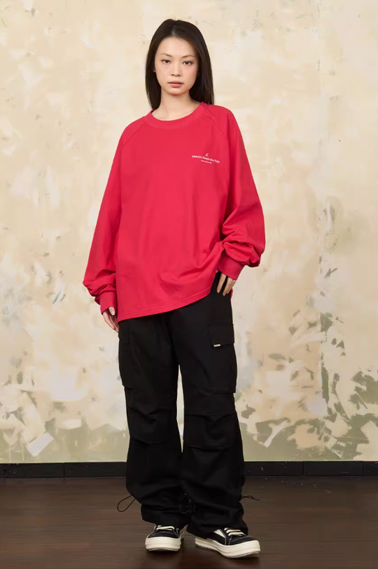 Harsh and Cruel Multi Pocket Knee Pleated Trousers