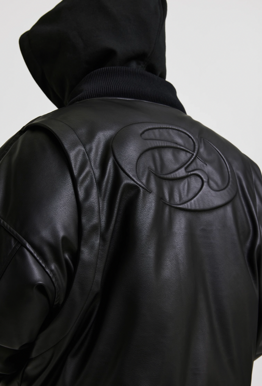 ANTIDOTE Detachable Hat Down Bomber Jacket