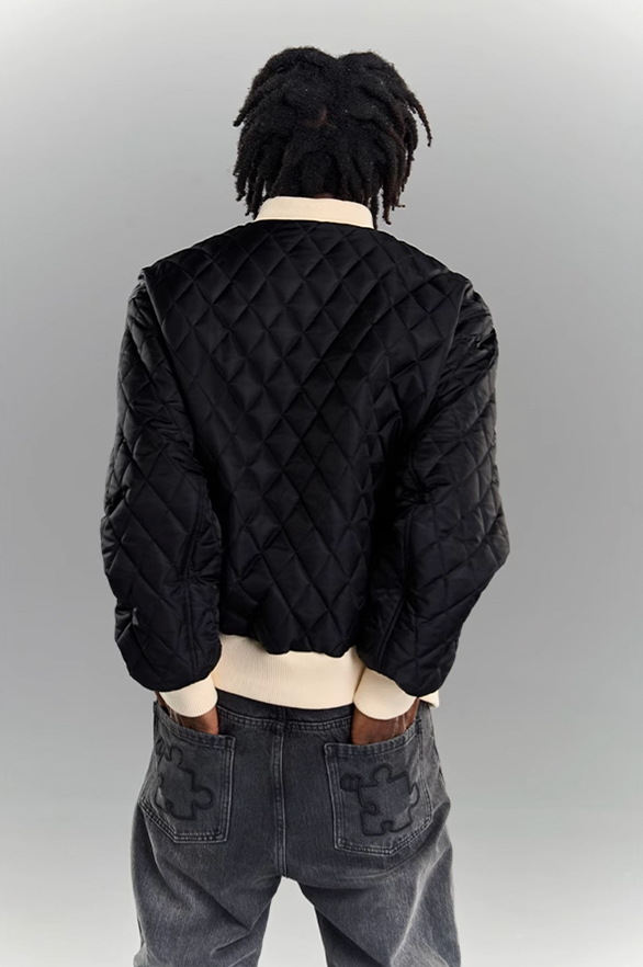 YADcrew Peace Dove 3D Foam Cutting Patch Jacket