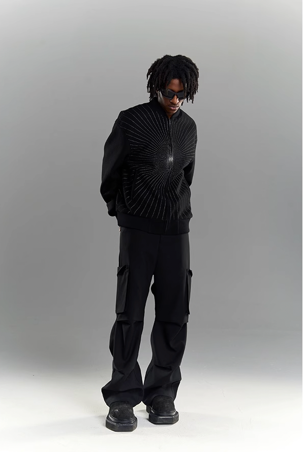 YADcrew Radiation Baseball Jacket