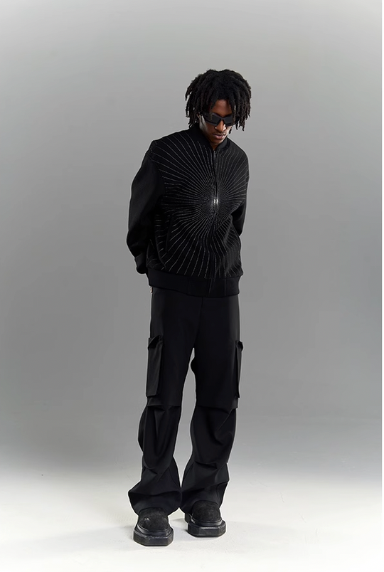 YADcrew Radiation Baseball Jacket