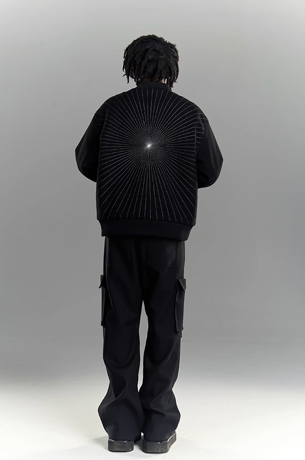 YADcrew Radiation Baseball Jacket