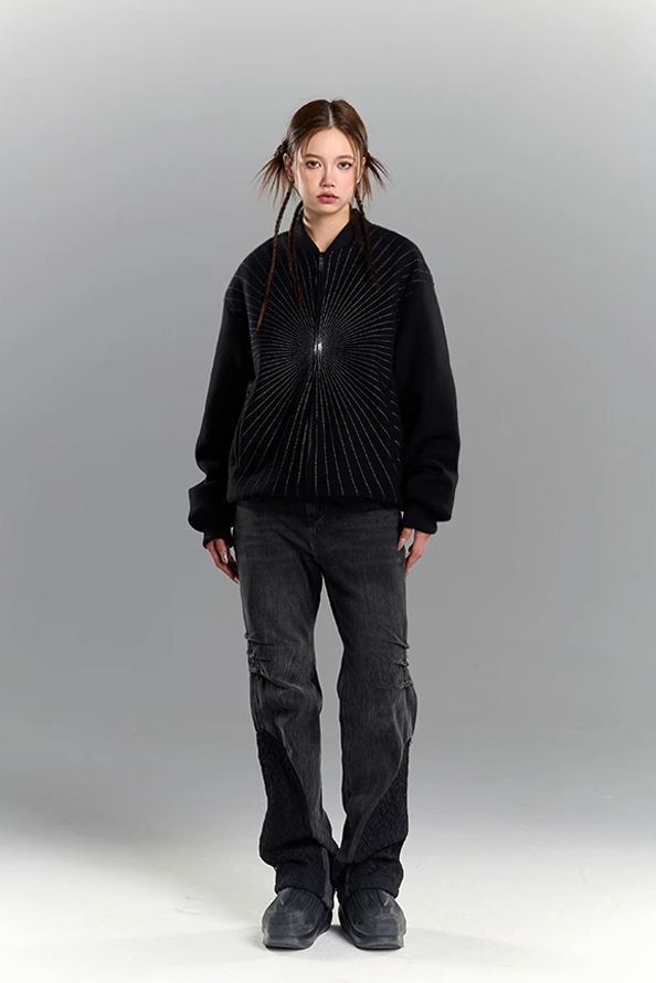 YADcrew Radiation Baseball Jacket