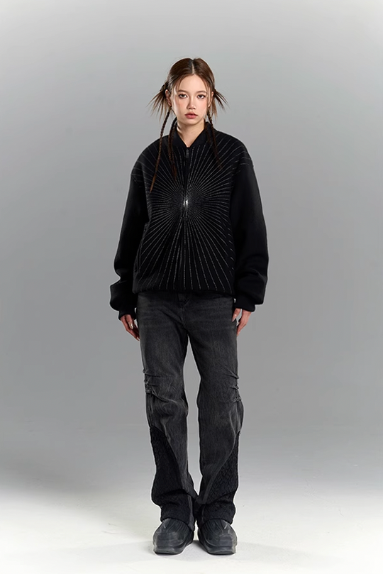 YADcrew Radiation Baseball Jacket