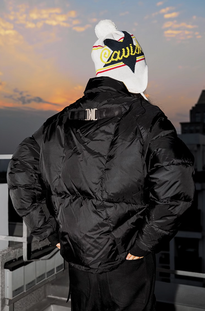 YADcrew Jigsaw Quilted Line Down Jacket