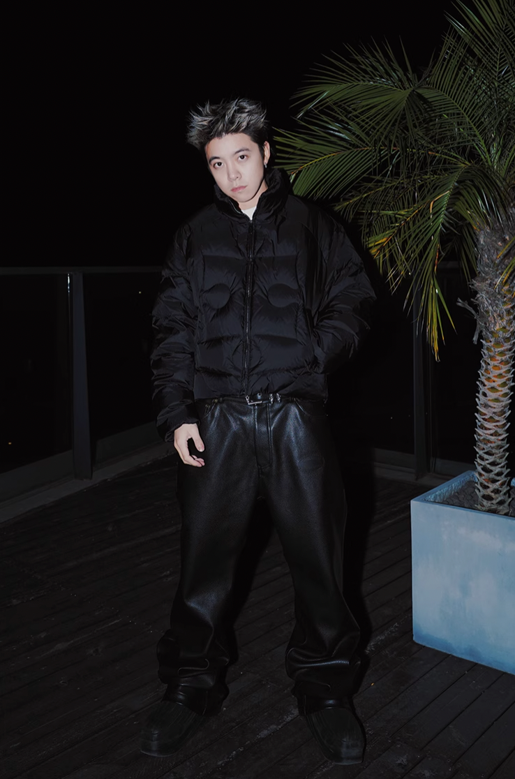 YADcrew Jigsaw Quilted Line Down Jacket