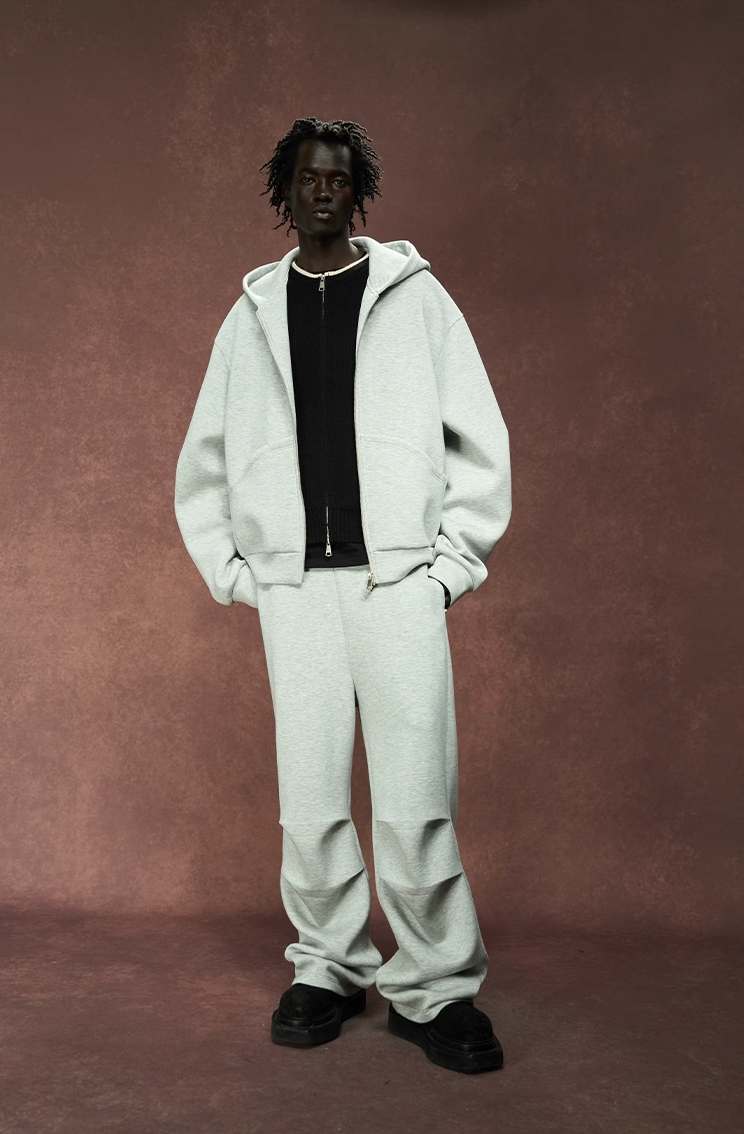 YADcrew Heavyweight 350G Zipper Hoodie