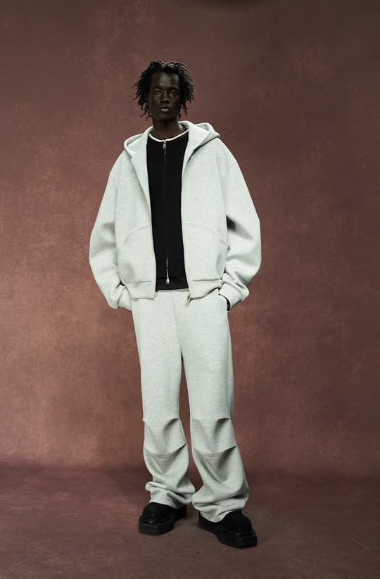 YADcrew Heavyweight 350G Zipper Hoodie