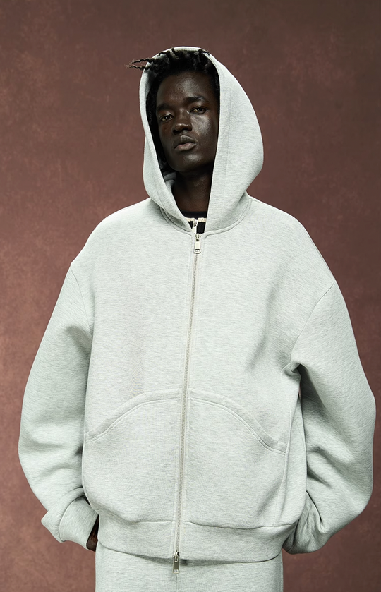 YADcrew Heavyweight 350G Zipper Hoodie