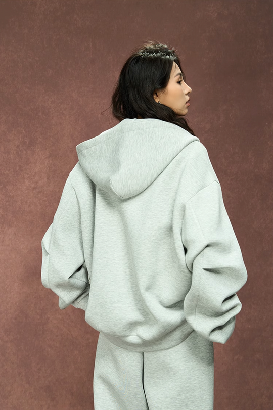 YADcrew Heavyweight 350G Zipper Hoodie