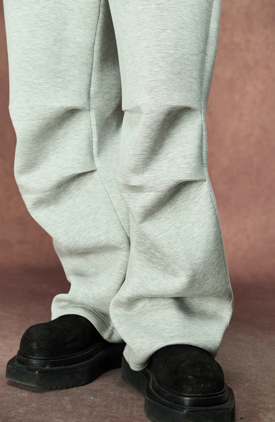 YADcrew 350g Heavyweight Pleated Sweat Pants
