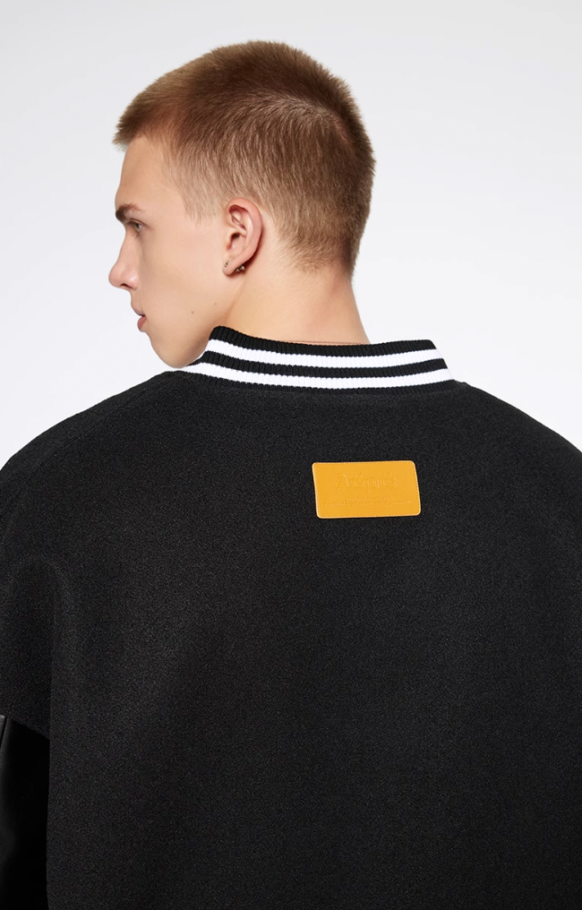 Baseball Jacket | Achock Basic Embroidery Baseball Jacket | Face 3 Face