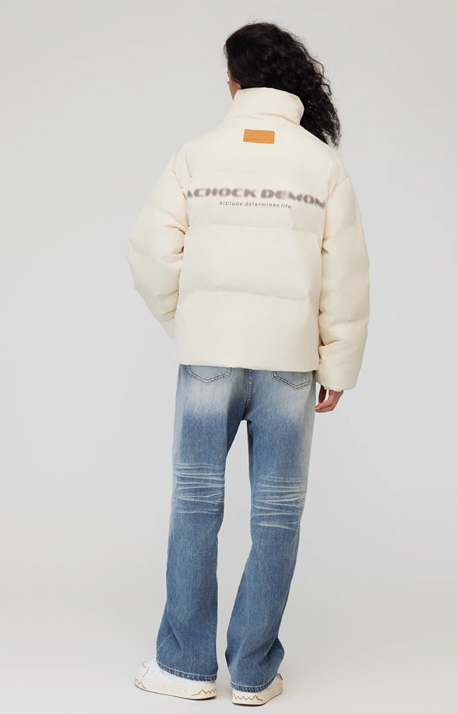 Achock Phantom Slogan Printed Jacket