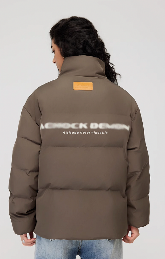 Achock Phantom Slogan Printed Jacket