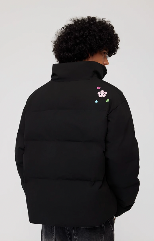 Achock Basic Simple Flower Printing Jacket | Face 3 Face