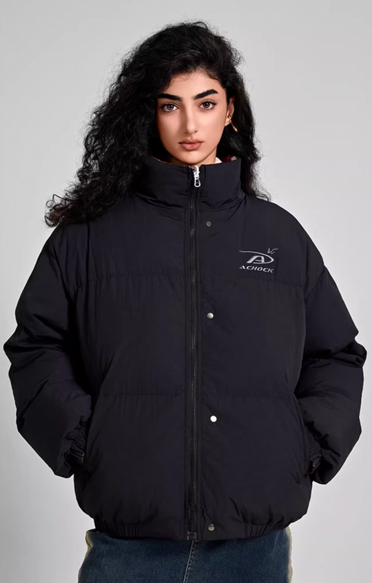 Achock Plaid Reversible Cotton Jacket