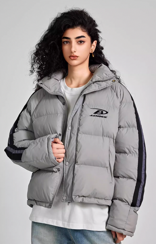 Achock Basic Small Logo Cotton Jacket | Face 3 Face