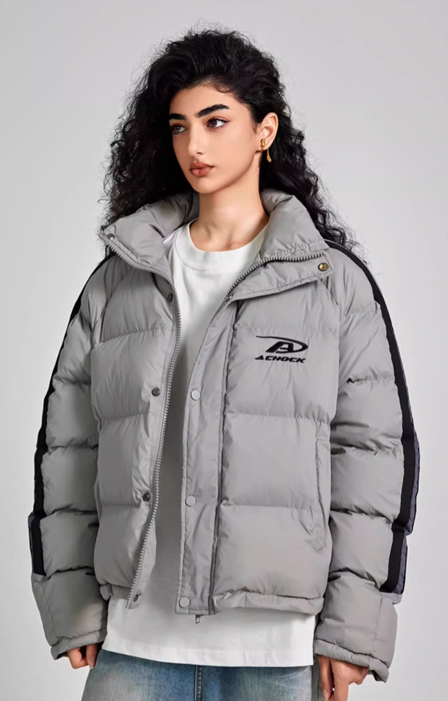 Achock Basic Small Logo Cotton Jacket | Face 3 Face