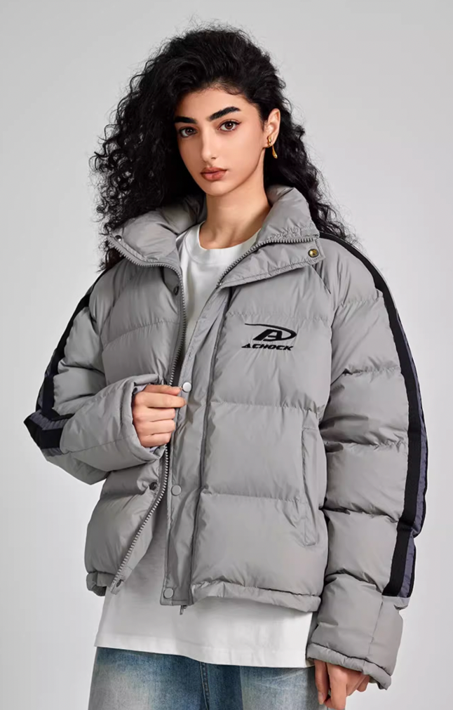 Achock Basic Small Logo Cotton Jacket | Face 3 Face