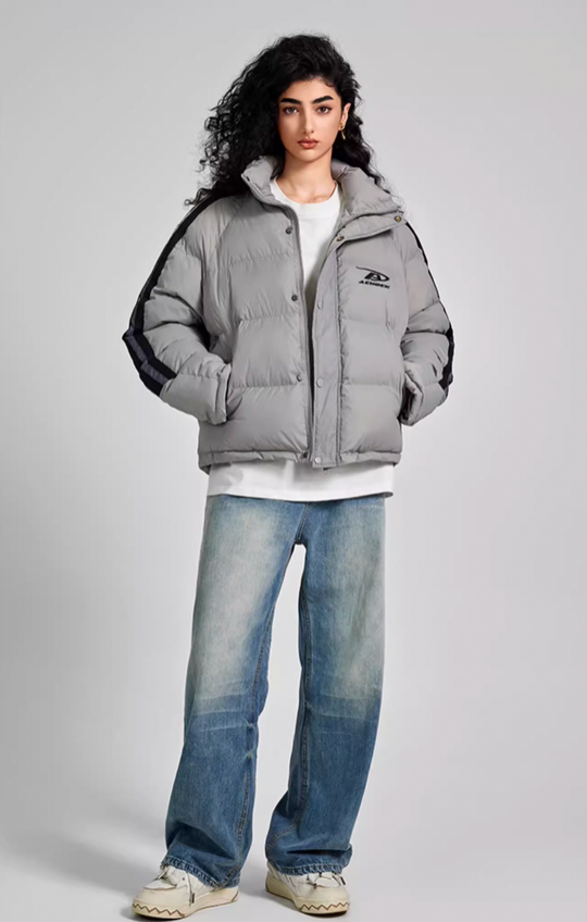 Achock Basic Small Logo Cotton Jacket | Face 3 Face