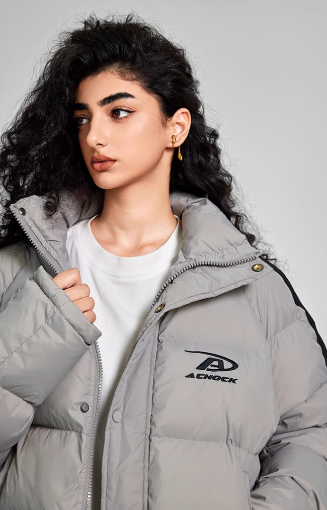 Achock Basic Small Logo Cotton Jacket | Face 3 Face