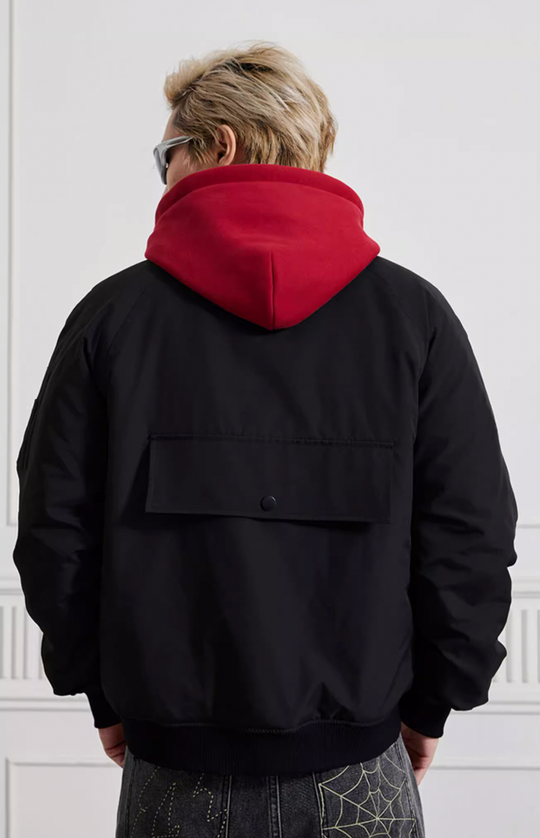 Achock Aviator Small Red Cap Jacket | Face 3 Face