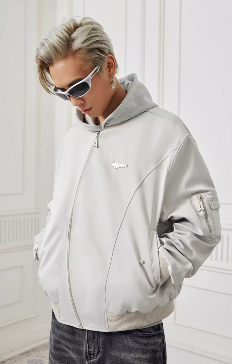 Achock Personalized Zipper Bomber Jacket