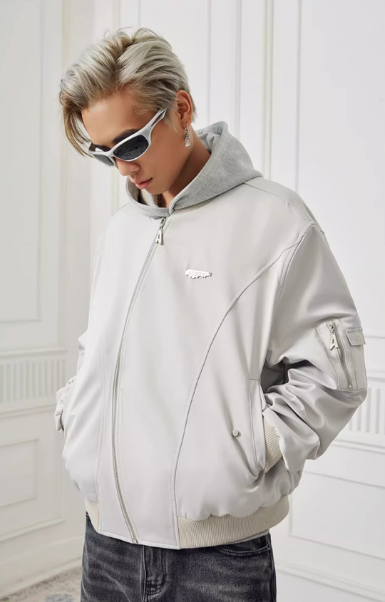 Achock Personalized Zipper Bomber Jacket