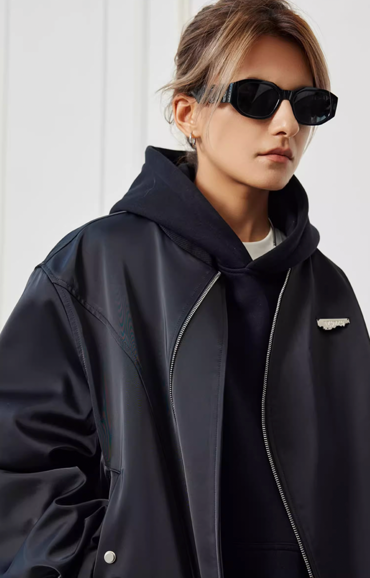 Achock Personalized Zipper Bomber Jacket