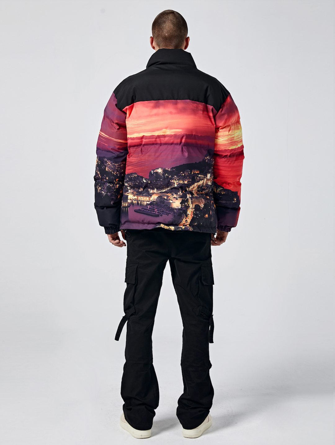 Achock Sunset Printed Cotton Jacket