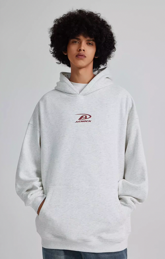 Achock Small Logo Simple Hoodie