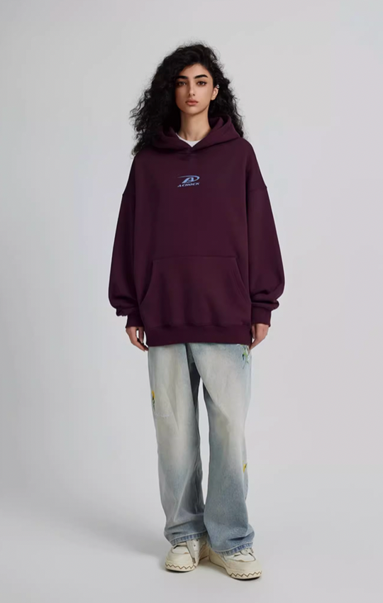 Achock Small Logo Simple Hoodie