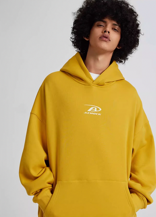 Achock Small Logo Simple Hoodie